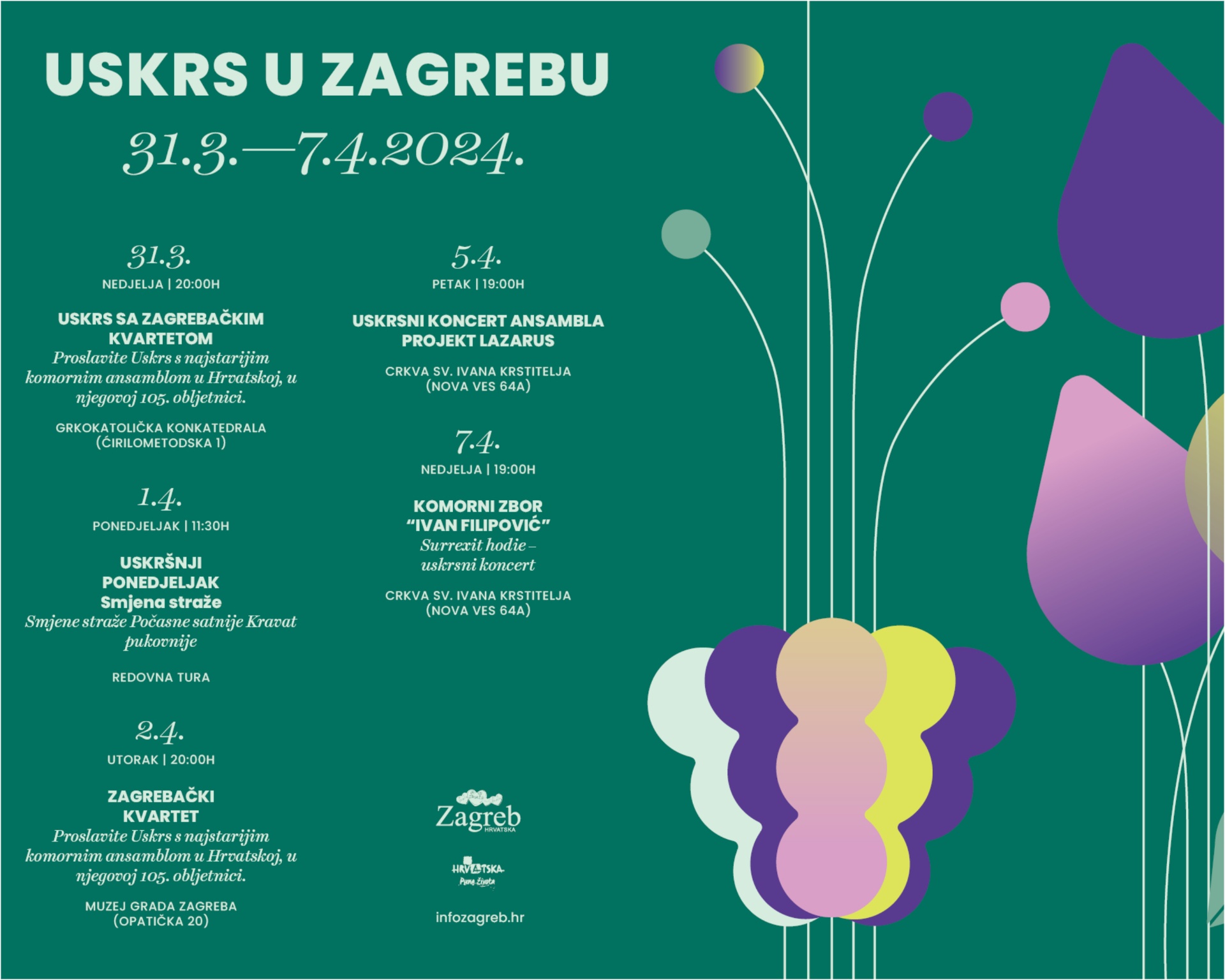uskrs u zagrebu